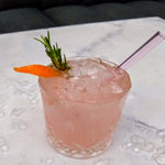 Glass Straws in Rose Garden Pink