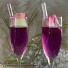 Glass Straws in Purple